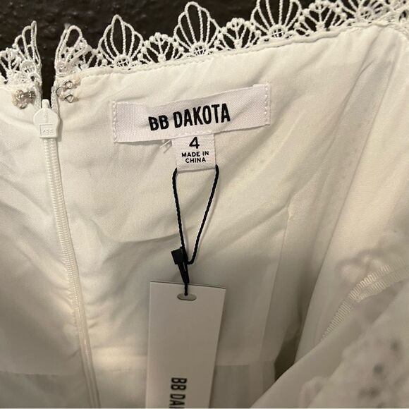 BB Dakota Ivory Without A Dot Mini Dress - Picture 12 of 16